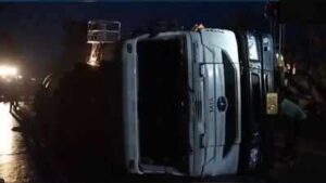 MP highway crash: 5 killed, 20 hurt after bus collides with bulker; PM Modi mourns deaths | India News