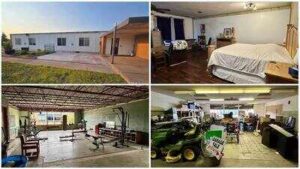 In 2011, a 39,000-sq-ft Michigan school on a former Air Force base sold for $40,000; 15 years later, one wing has become 5 homes and the 19-acre property is asking $450,000
