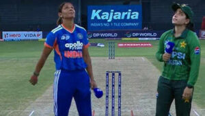 India vs Pakistan: ‘No handshake’ again — Harmanpreet Kaur, Fatima Sana avoid customary gesture at Asia Cup toss | Cricket News