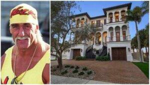 Hulk Hogan’s Florida mansion gets another $1 million price cut, now listed at $6.9 million after three reductions since the Clearwater Beach home hit the market for $10.98 million