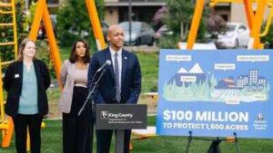 King County wants to spend $100 million on 57 land projects covering about 1,500 acres, from saving part of a city park to turning other sites into salmon habitat and stormwater space