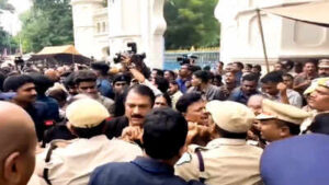 KT Rama Rao, among BRS leaders booked for assaulting cops outside Telangana assembly | India News