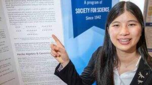 Meet Rachel Chen, the 18-year-old Los Angeles student who expanded a 1997 quantum-math idea to describe entire particle systems with simple diagrams; she won $100,000