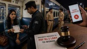 Wrong mobile digit sent her train ticket to another passenger who cancelled it; she was deboarded at midnight, arrested and lost her job, Kerala SHRC orders Railways to pay Rs 2 lakh