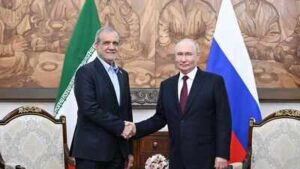 ‘We can resist US unilateralism’: Iran president tells Putin on sidelines of SCO summit