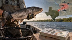 Texas is offering $100 for every invasive black carp caught; the fish has not yet been found in the state but is dangerously close | World News