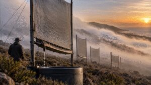 This Chilean community catches fog in giant nets and turns coastal mist into water; the unusual idea now harvests up to 650,000 litres a year in a drought-hit region | World News