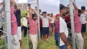 “We won’t release him until officials arrive”: Villagers tie technician to mobile tower over poor network