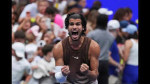 Carlos Alcaraz makes winning US Open return after wrist injury: ‘I had more nerves than usual’ | Tennis News